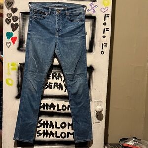 Women's Slim Blue Jeans